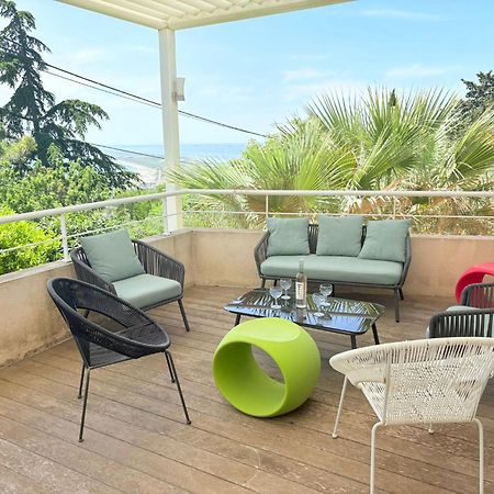 Atlantide - Somptueuse Villa Classee 4 Etoiles - Saint-Clair - Vue Exceptionnelle - Piscine Sète Exterior foto