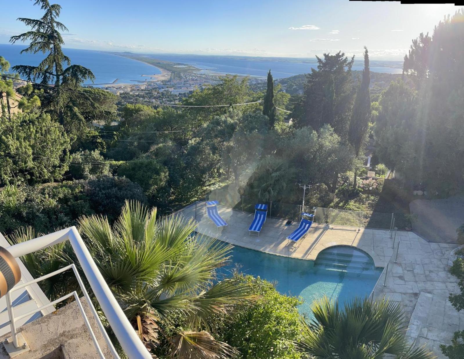 Atlantide - Somptueuse Villa Classee 4 Etoiles - Saint-Clair - Vue Exceptionnelle - Piscine Sète Exterior foto