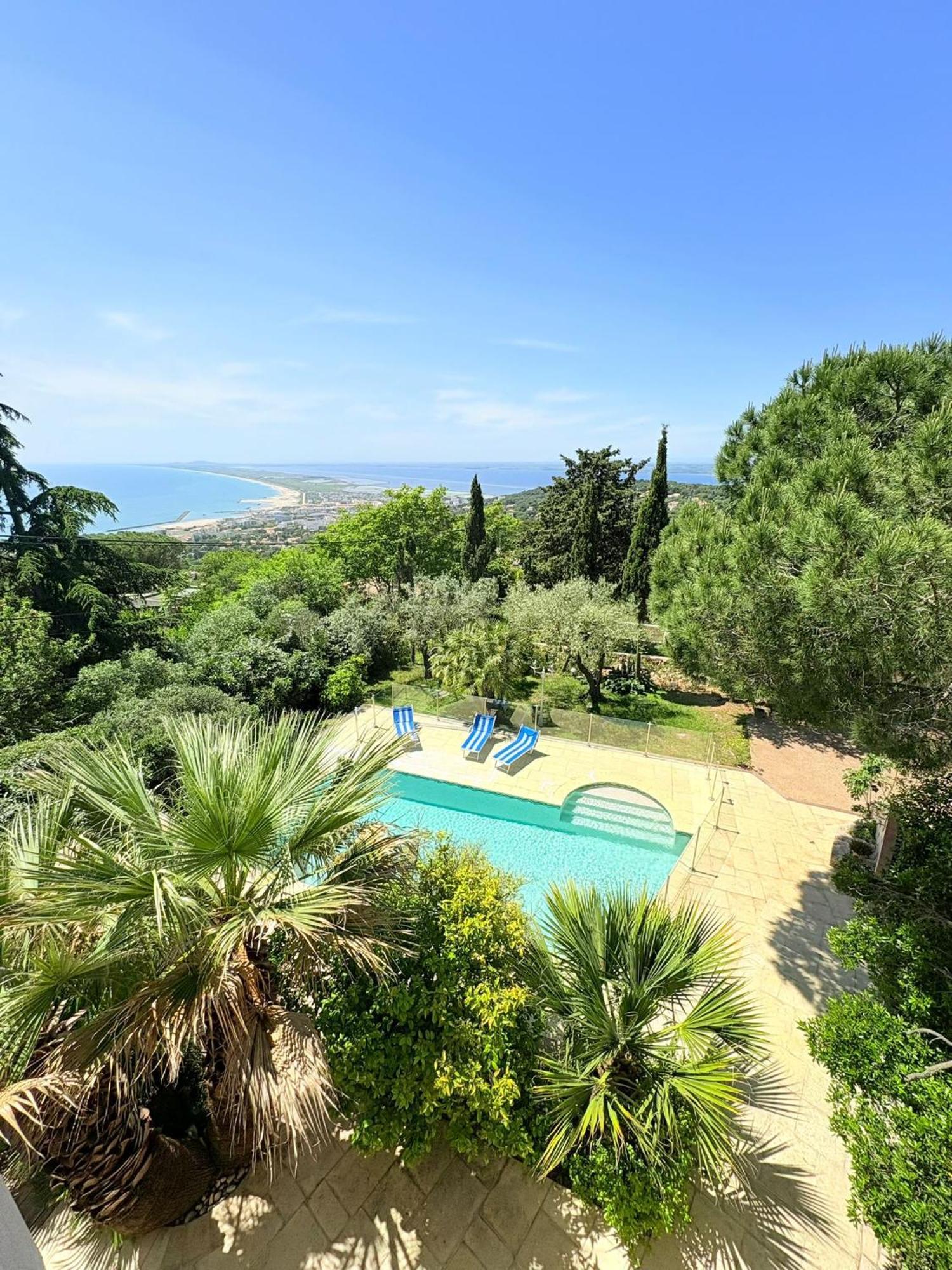 Atlantide - Somptueuse Villa Classee 4 Etoiles - Saint-Clair - Vue Exceptionnelle - Piscine Sète Exterior foto